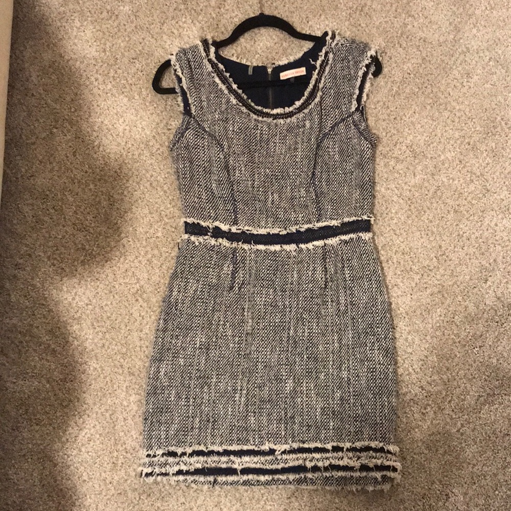 Rebecca Taylor tweed mini dress size 6